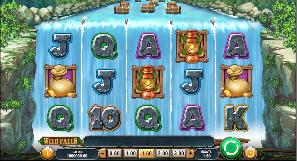 Wild falls gameplay