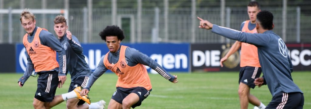 Deutschland mit Leroy Sane und Timo Werner am Start