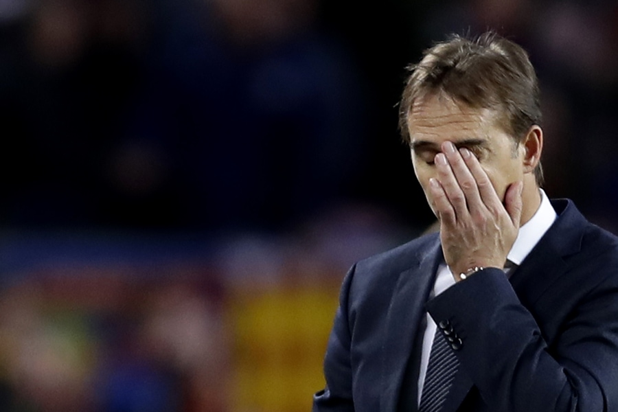 Spaniens Coach Julen Lopetegui muss zwei Tage vor WM gehen