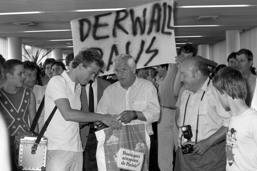 Jupp Derwall nach Niederlage gegen Spanien