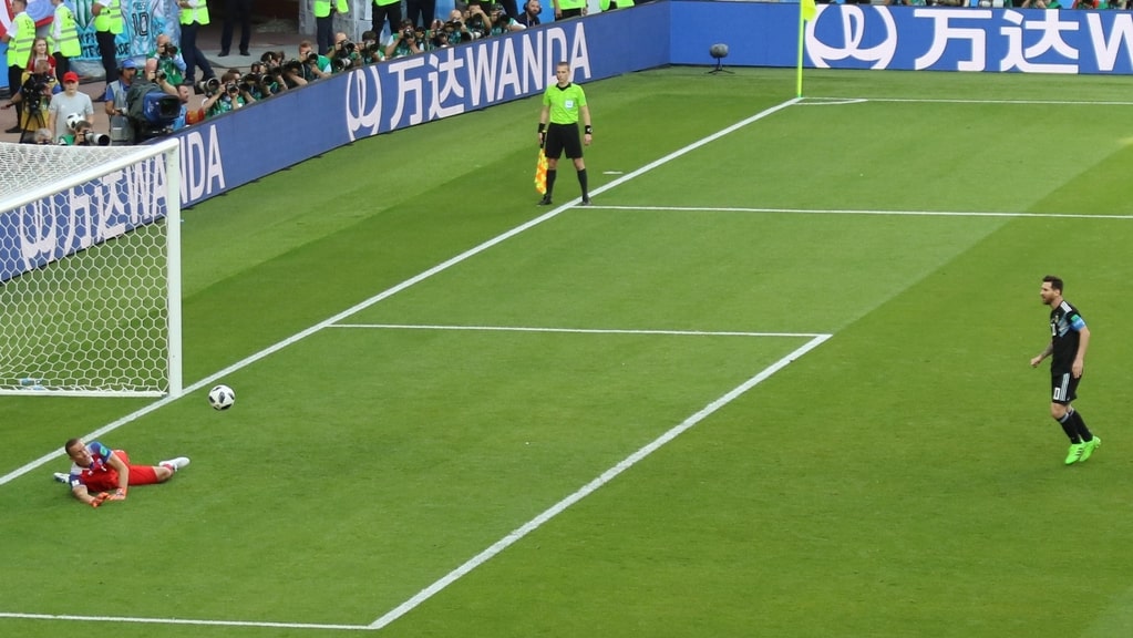 Lionel Messi verschießt 2018
