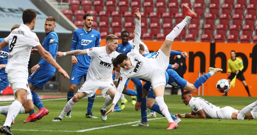 TSG Hoffenheim gegen Augsburg