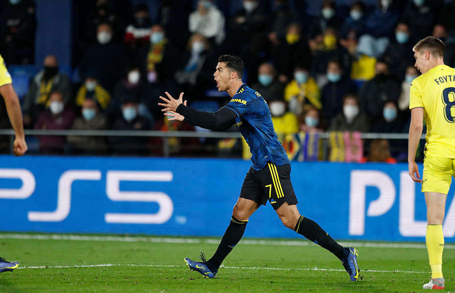 cristiano-ronaldo-united-vs-villareal